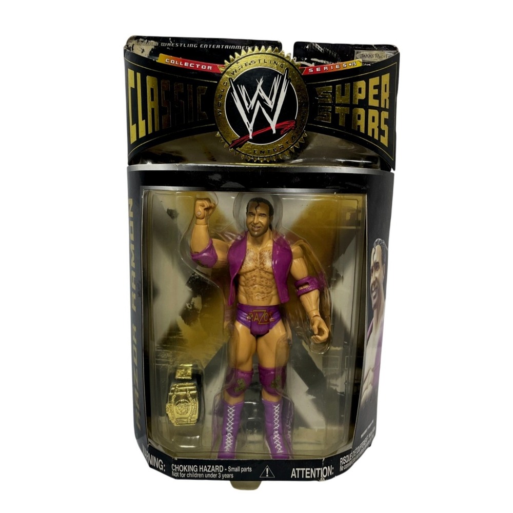 Jakks Pacific WWE Razor Ramon Action Figure Series 15 Purple Wear 2007